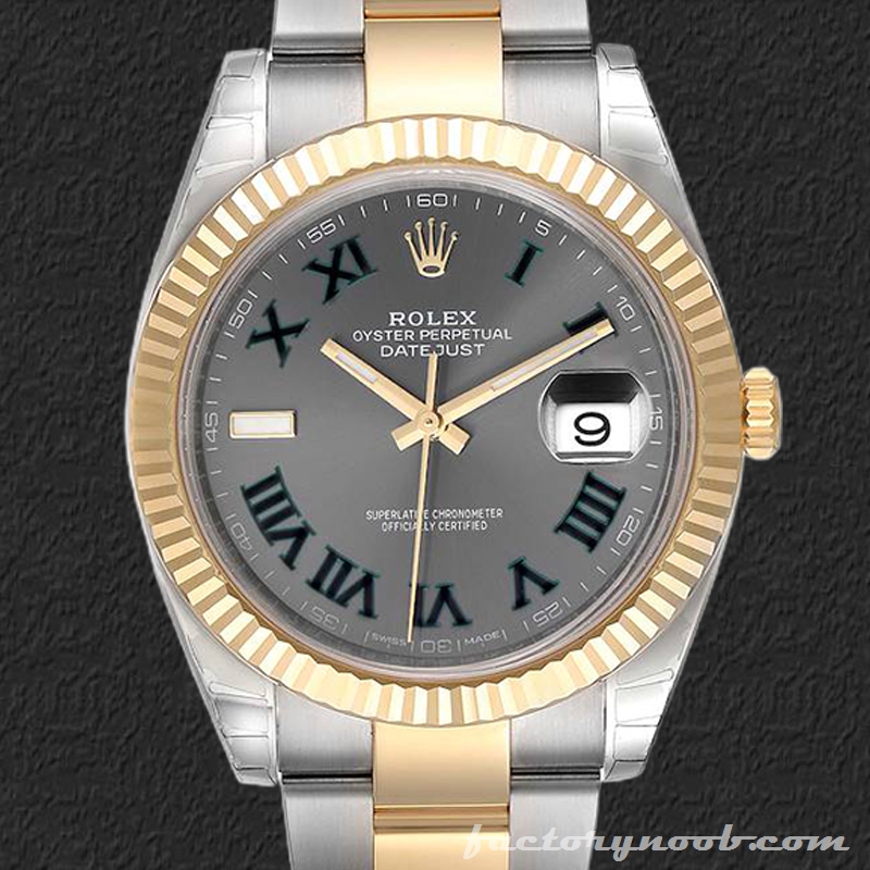 NOOB Replica Rolex Datejust m126333-0019 41mm Men's Jubilee Bracelet ...