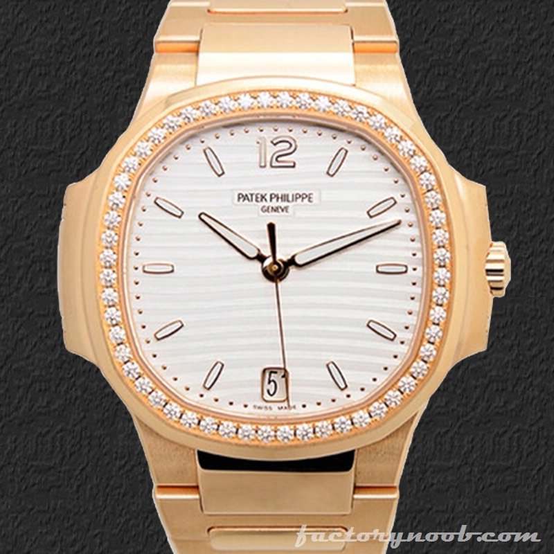 Noob Patek Philippe Nautilus 9mm Ladies 7118/1200R-001 Quartz - NOOB ...