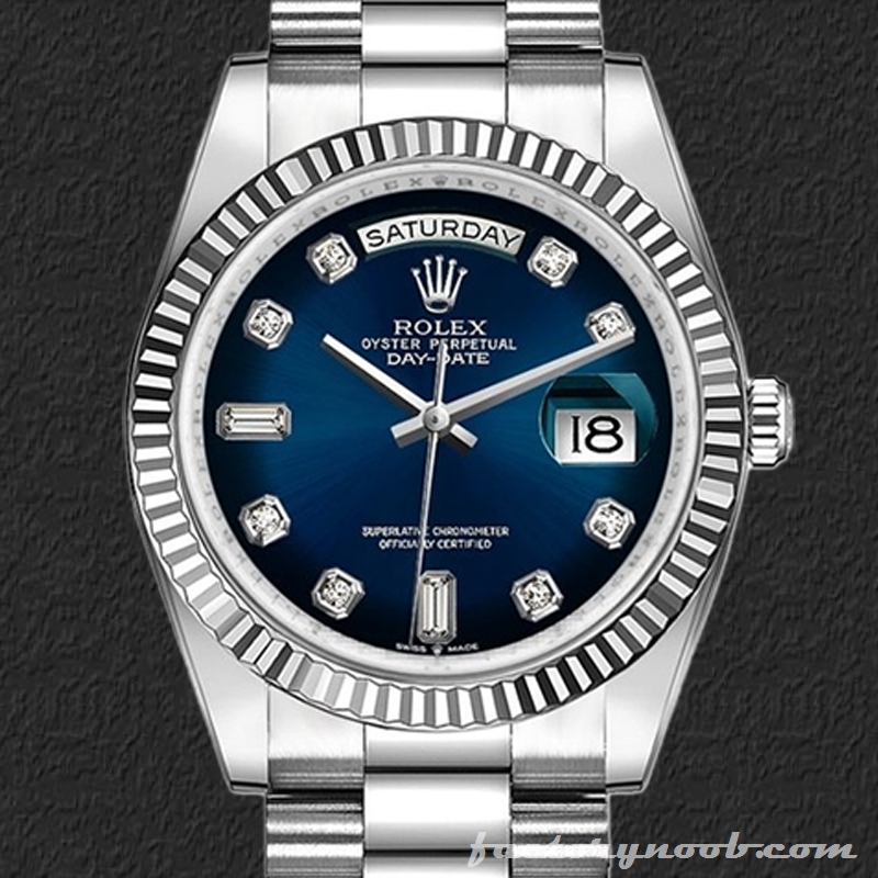 NOOB Replica Rolex Day-Date 128239 36mm Men's Watch - NOOB Factory ...